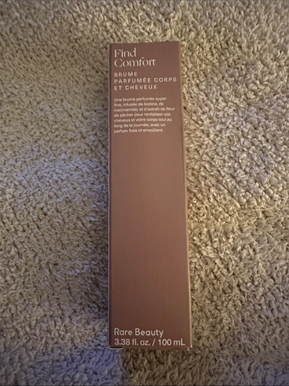 Rare Beauty Find Comfort Body & Hair Mist — Rose-Bronze